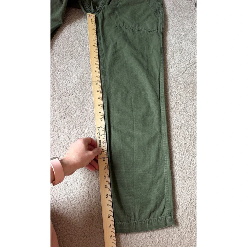 Topo Designs Pants Mountain Hiking Olive Green Women's Medium